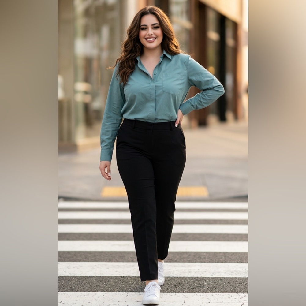 🤍 French Connection Women’s Henley Blouse | Classic Button-Front Top 🤍